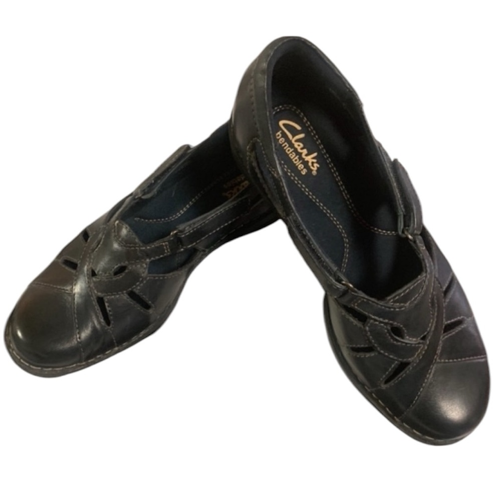Clark’s Women’s Fisherman’s Sandals Navy Blue Size 7W